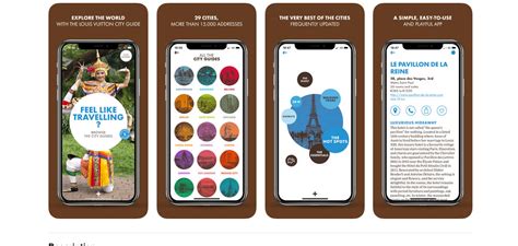 city guide app Louis Vuitton